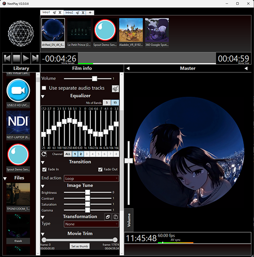 NestPlay UI preview